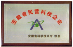 Private technology enterprises in Anhui Province