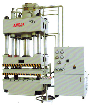 Y28 double action sheet drawing hydraulic press